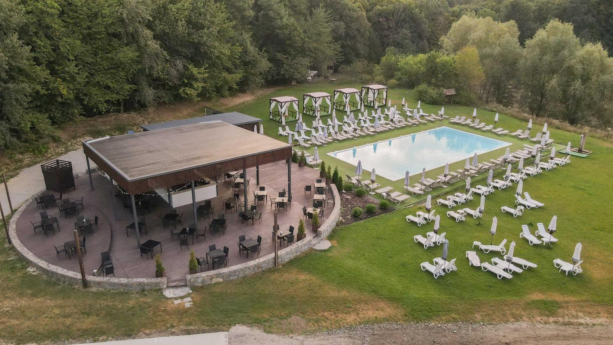 Aquadar Hotel Man'kivka ภายนอก รูปภาพ